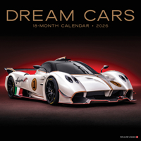 2026 Dream Cars (w/foil) 12 x 12 Wall 1549251023 Book Cover