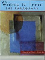Writing to Learn: The Paragraph 0071188290 Book Cover