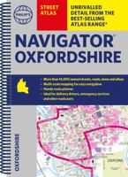 Philip's Navigator Street Atlas Oxfordshire 1849076316 Book Cover