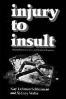Injury to Insult: Unemployment, Class, and Political Response 0674454421 Book Cover