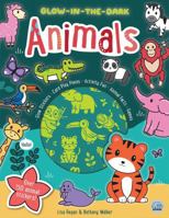 GLOW-IN-THE-DARK ANIMALS STICKER ACTIVIT 1917082207 Book Cover