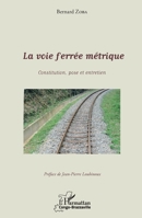 La voie ferrée métrique: Constitution, pose et entretien (Harmattan Congo-Brazzaville) (French Edition) 2343066582 Book Cover