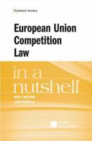 European Union Competition Law in a Nutshell (Nutshells) 1636592848 Book Cover