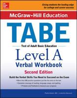 McGraw-Hill Education Tabe Level a Verbal Workbook, Second Edition 125958786X Book Cover