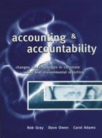 Accounting and Accountability 0131758608 Book Cover