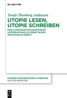 Utopie lesen, Utopie schreiben (German Edition) 3111618854 Book Cover