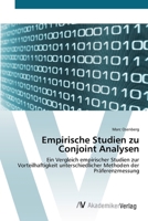 Empirische Studien zu Conjoint Analysen 3639421426 Book Cover