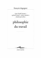 Philosophie Du Travail 2350880699 Book Cover