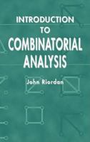 Introduction to Combinatorial Analysis 0691023654 Book Cover