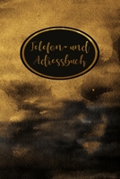 Telefon- und Adressbuch: Adressverzeichnis mit Register Kontaktbuch Telefonb�chlein Adressplaner 1691905240 Book Cover