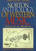 Norton Anthology of Western Music 0393925625 Book Cover