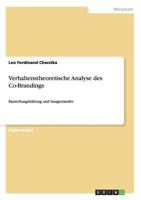 Verhaltenstheoretische Analyse des Co-Brandings: Einstellungsbildung und Imagetransfer 3640386981 Book Cover