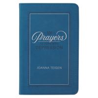 101 Prayers to Cope with Depression Faux Leather 1776371585 Book Cover