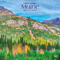 Maine Wild & Scenic 2027 12 X 24 Inch (Hanging) Monthly Square Wall Calendar Plastic-Free B0GH8STG8B Book Cover