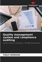 Quality management system and compliance auditing 6207740440 Book Cover