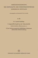 I. Ausgewahlte Kapitel Aus Der Vakuumtechnik. II. Zum Verlust Anorganisch-Nichtfluchtiger Substanzen Wahrend Der Gefriertrocknung: Molekular-Destillation, Diffusionsmessung U. A. 3663128407 Book Cover