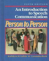 Person to Person: An Introduction to Speech Communication 0844258008 Book Cover