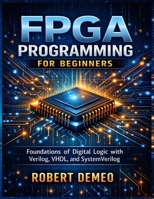FPGA Programming for Beginners: Foundations of Digital Logic with Verilog, VHDL, and SystemVerilog. B0GDQZQ5LL Book Cover