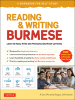 Reading & Writing Burmese for Beginners: A Workbook for Beginners (Free Online Audio and Downloadable Flashcards) 0804852626 Book Cover