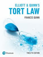 Tort Law 9e 1292251441 Book Cover