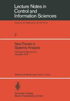 New Trends in Systems Analysis: International Symposium, Versailles, France, Dec. 13-17 1976 (Lecture notes in control and information sciences) 3540084061 Book Cover