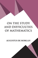 On the Study and Difficulties of Mathematics (Dover Phoenix Editions) 9393971803 Book Cover