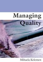 Managing Quality 0761969047 Book Cover