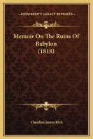 Memoir on the Ruins of Babylon 1165474921 Book Cover