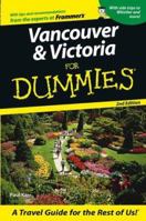 Frommers Vancouver & Victoria for Dummies (For Dummies (Computer/Tech)) 0764538748 Book Cover