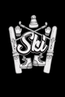 Ski: 6x9 Skiing grid squared paper notebook notes 1671433017 Book Cover