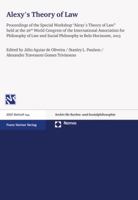 Alexy's Theory of Law: Proceedings of the Special Workshop 'Alexy's Theory of Law' Held at the 26th World Congress of the International Assoc 3848723328 Book Cover