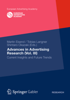 Advances in Advertising Research, Volume 3 3834946494 Book Cover
