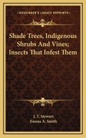 Shade Trees, Indigenous Shrubs And Vines, And Insects That Infest Them 3337217877 Book Cover