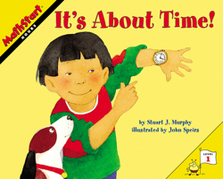 It's About Time! (MathStart 1) 0060557699 Book Cover