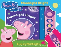 Peppa Pig - Moonlight Bright Sound Book and Sound Flashlight Toy Set - PI Kids 1503734722 Book Cover