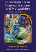 Business Data Communications and Networking (3rd Edition) 0130882623 Book Cover