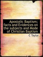 Apostolic Baptism 0530197162 Book Cover