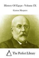 History of Egypt, Chaldea, Syria, Babylonia, and Assyria Volume 9 1515282708 Book Cover