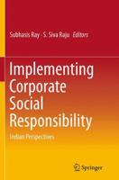 Implementing Corporate Social Responsibility: Indian Perspectives 8132216520 Book Cover