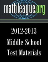 Middle School Test Materials 2012-2013 1304388603 Book Cover
