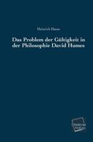 Das Problem Der G Ltigkeit in Der Philosophie David Humes 3846038881 Book Cover