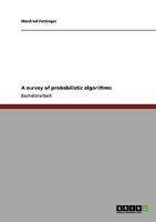 A survey of probabilistic algorithms 3640268520 Book Cover