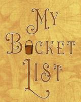 My Bucket List: Adventures | Dreams | Wishes| 136 pages| 8x10 | Brown 1720755701 Book Cover