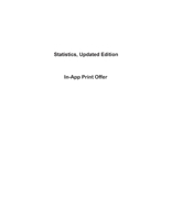 Statistics 0135820146 Book Cover