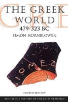 The Greek World 479-323 BC 0415602920 Book Cover