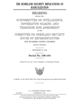 The homeland security implications of radicalization 1692947052 Book Cover
