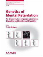 Genetics of Mental Retardation: An Overview Encompassing Learning Disability and Intellectual Disability, Vol. 18 3805592809 Book Cover