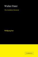 Walter Pater 052130962X Book Cover
