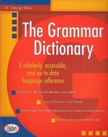 Didax Educational Resources Grammar Dictionary 1583241310 Book Cover