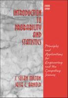 Introduction to Probability and Statistics: Principles and Applications for Engineering and the Computing Sciences 0070426236 Book Cover